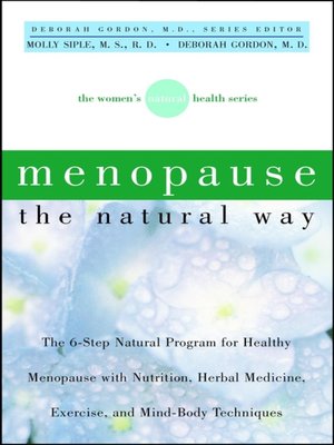 cover image of Menopause the Natural Way